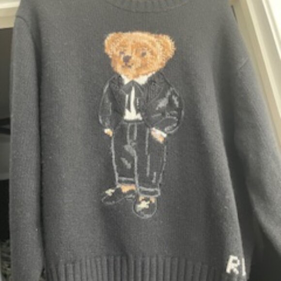 Polo Ralph Lauren - Polo Bear Wool-Cashmere Sweater - Picture 5 of 7